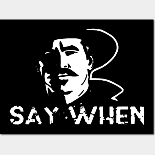 say when Posters and Art